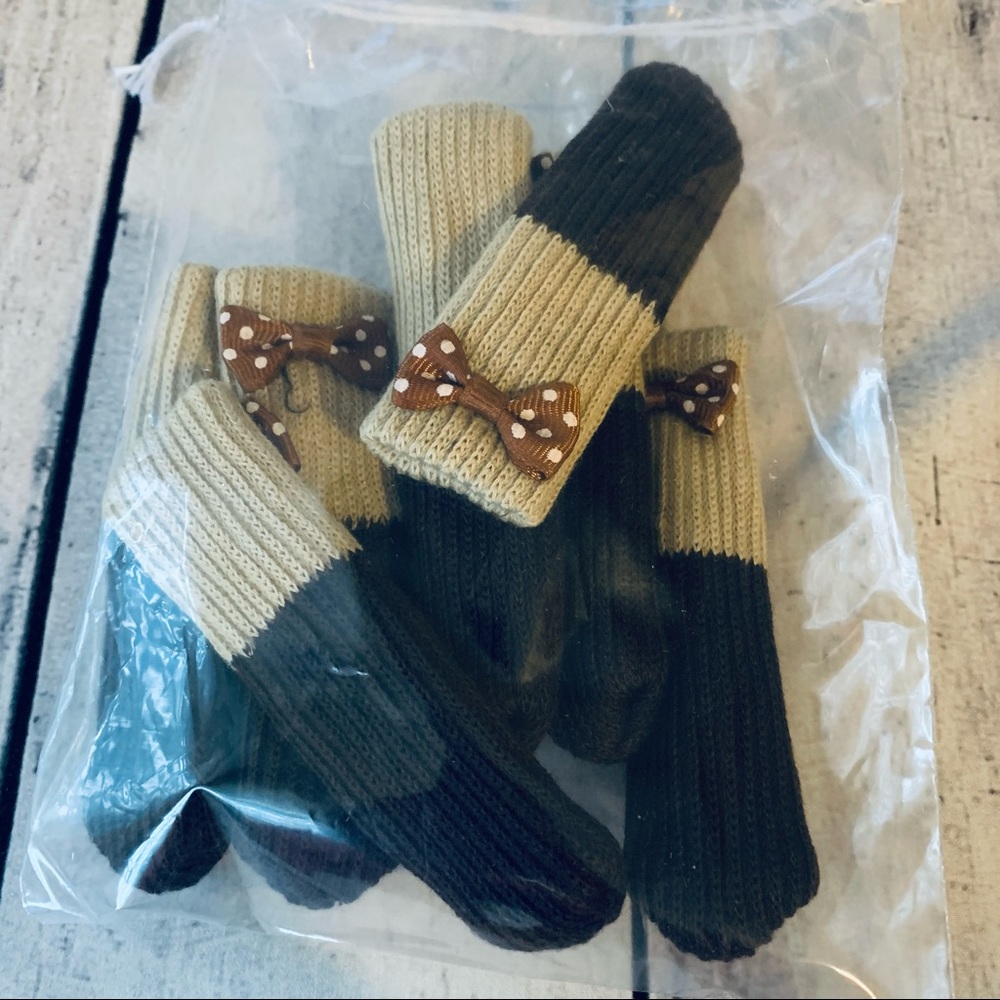 2/15$ 💗 New 12 PCS Furniture Leg Socks Knitted Furniture Socks - Picture 3 of 3